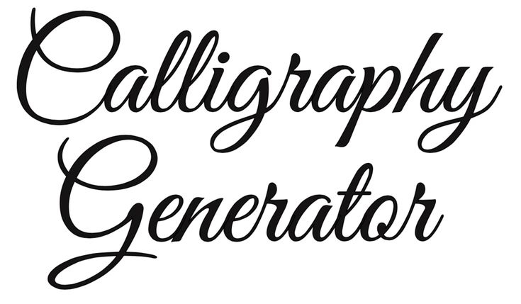 Cursive Fonts and Elegant Script Generator Preview